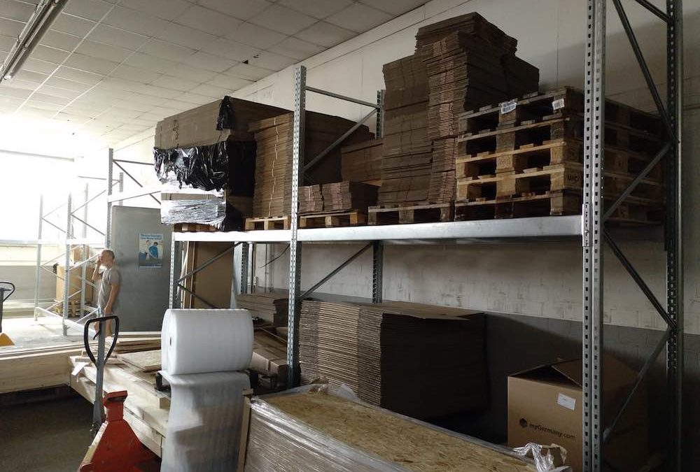 Second Warehouse & New High Racks